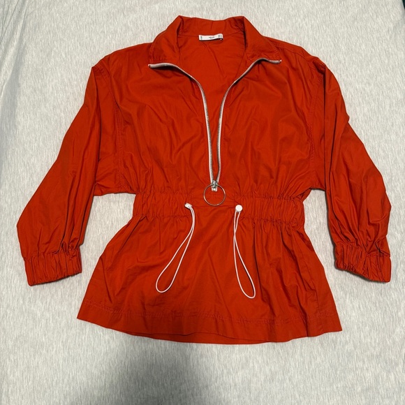 Mango Zip Up Head Over Anorak - Picture 7 of 11